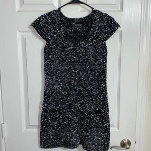 Black sweater dress. Size M